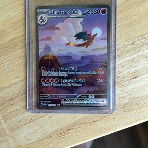 Pokemon Charizard EX Card